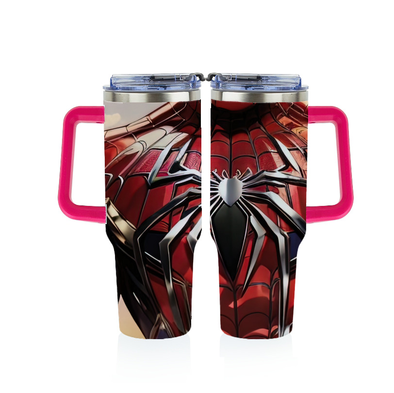 （画像用） Spider Man スパイダーマン 1200ｍLフルプリント車用タンブラー